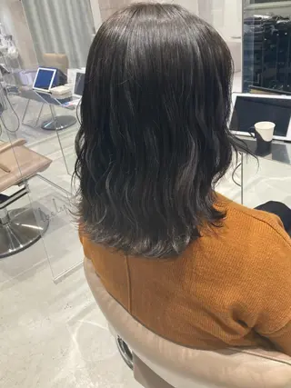 ミディアム カラー 透明感カラー🫧 nanohaのヘアスタイル