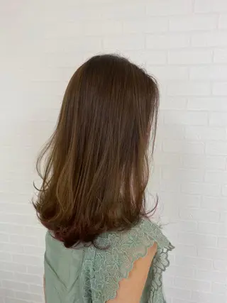 ロング カラー パーマ 🎁無料カットカラー 📷撮影モデル募集✨のヘアスタイル