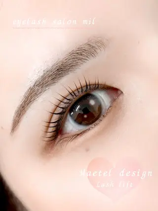 マツエク・マツパ mil❤︎ Kahoのマツエク・マツパデザイン