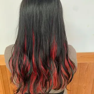 ロング カラー 狩野 くるみのヘアスタイル