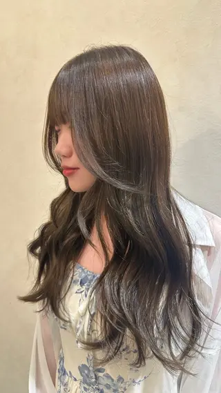 カラー 松本 羅華のヘアスタイル