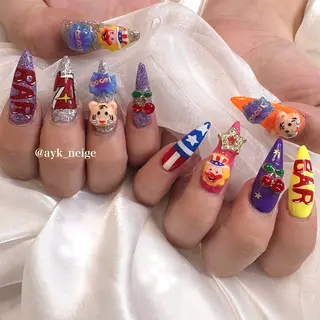 ネイル n'eige nail所属・大谷 綾香のネイルデザイン