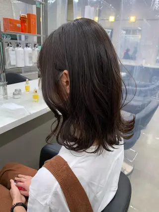 ミディアム 【美容室が苦手な方 専問美容室】MIHOのヘアスタイル