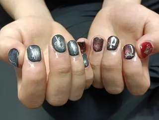 ネイル すみれ💜量産 地雷 痛ﾈｲﾙ 韓国ﾈｲﾙのネイルデザイン