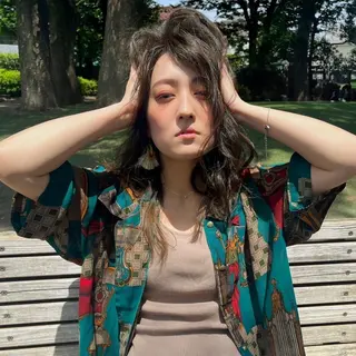 セミロング パーマ ao.tokyo二子玉川所属・tomo     のヘアスタイル