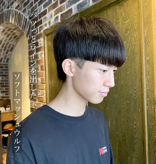 ショート カラー パーマ ヘアアレンジ メンズ キッズ ネイル マツエク・マツパ maison所属・野田 修平のヘアスタイル