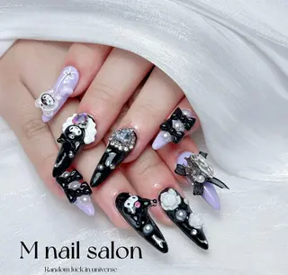 ネイル M🌷nail 長さだし専門店のネイルデザイン