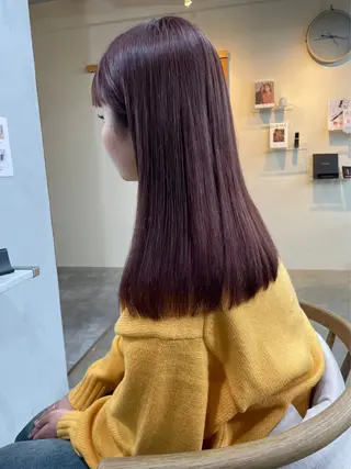 セミロング knit所属・Sakura 🐾のヘアスタイル