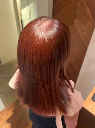 セミロング カラー 🌈🌏 Kokoネ🪐🌕のヘアスタイル