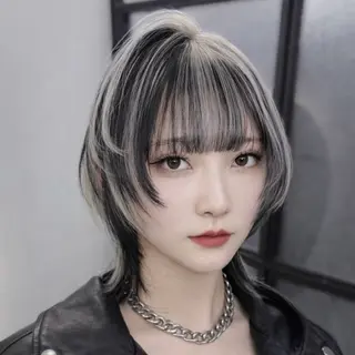 ミディアム カラー Ren. 🦋デザインカラーのヘアスタイル