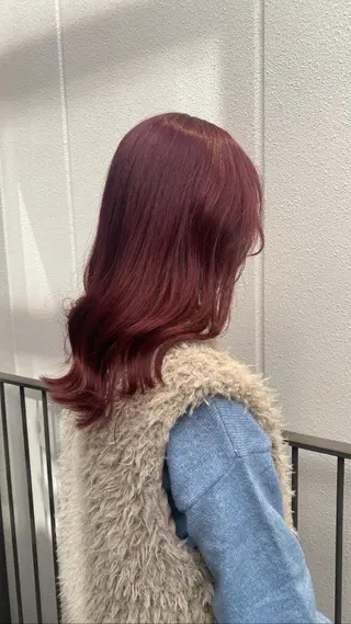 セミロング PUZZLE所属・横山 カミールのヘアスタイル