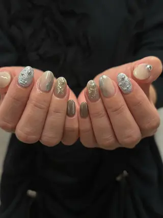 ネイル GLADnail新宿 arisaのネイルデザイン