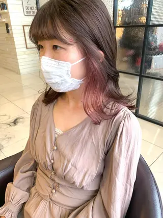 カラー 黒田瀬奈/ボブ まろやかベージュのその他イメージ