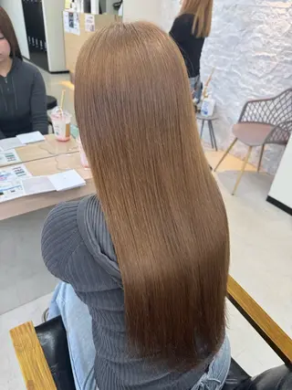 ロング カラー ALEAP owl 平野 宏樹のヘアスタイル