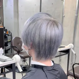 ショート カラー メンズ 髪質改善/ブリーチ /長山遼太郎のヘアスタイル