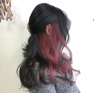ロング カラー u hair所属・こばやし ももこのヘアスタイル