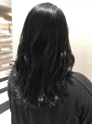 セミロング カラー ヘアアレンジ 【東北メンズヘア1 位受賞🥇】本間祐太のヘアスタイル