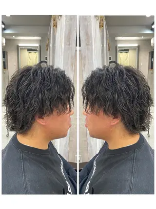 ショート パーマ メンズ 🐉『メンズ美容師』 吉田龍星🐉のヘアスタイル