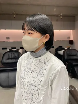 ミディアム カラー 表参道/髪質改善・ 透明感 colorのヘアスタイル