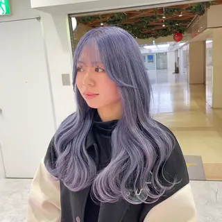 ロング カラー 渋谷/透明感カラー /半個室/こうめいのヘアスタイル