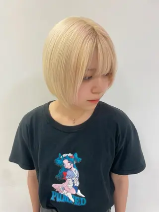 ショート カラー 🍒KIKUCHI KANAE🍒のヘアスタイル