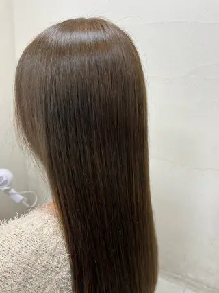 ロング カラー 菊地 美憂のヘアスタイル