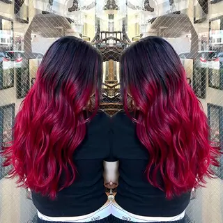 ロング カラー レイヤー/ボブ/ ミニボブ/AOIのヘアスタイル