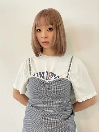 カラー ハイトーン/レイヤー 🌸さくらのヘアスタイル