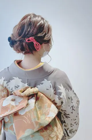 ヘアアレンジ GRANLUSSO 〜グランルッソ駅前店所属・木口 嘉美のヘアスタイル