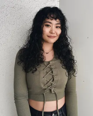 ロング パーマ THE  AGATA TOKYO所属・外国人風パーマ/デザ インカット🦕✨アミのヘアスタイル