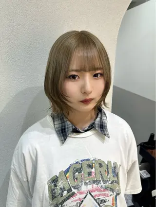 ミディアム カラー 🪞個室サロン/韓国 艶髪/keito🪞のヘアスタイル