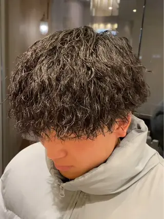 パーマ メンズ 高橋 晴のヘアスタイル