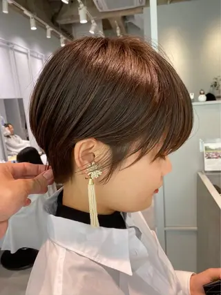 ショート FILMS 横浜店所属・横浜/ショート オイカワ レイのヘアスタイル