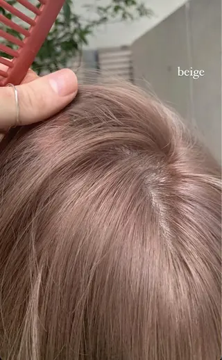 ショート カラー 🌿nudeカラー/ レイヤー/藤原🌿のヘアスタイル