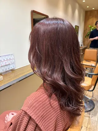 ロング おもだか　がく /レディースカットのヘアスタイル