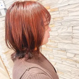 セミロング 🌿アロマヘアルーム 新宿店✂︎のヘアスタイル