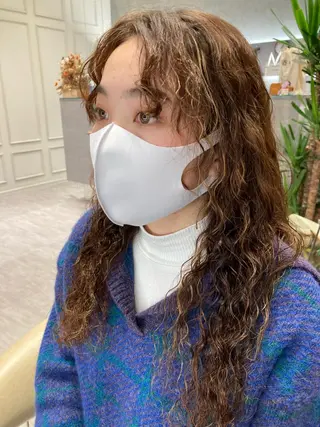 ロング パーマ funeye MOEのマツエク・マツパデザイン