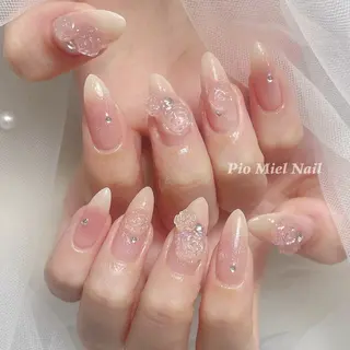 ネイル HANA 長さだしのネイルデザイン