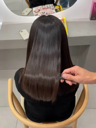 セミロング パーマ 愛華 【geep】のヘアスタイル