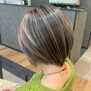 ショート カラー ヘアケアサロン MAIN[メイン]のヘアスタイル