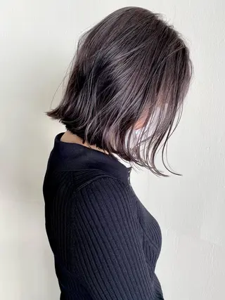 ミディアム カラー LOVESTOIKE 堂本のヘアスタイル