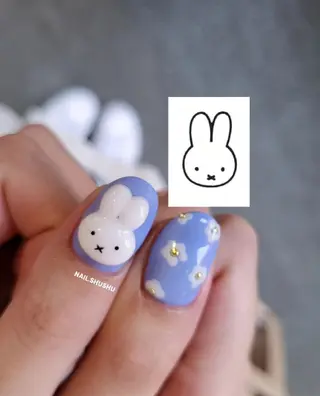 ネイル 3dパーツ/流行り 👧shushu❤️のネイルデザイン