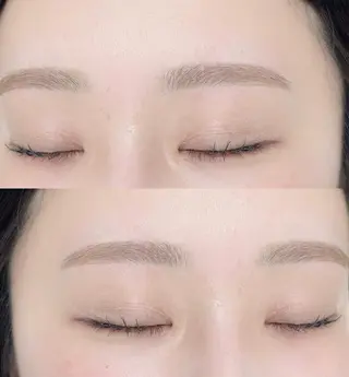 アイブロウ カワイイ保証🤍🪄 yui.tの眉毛・アイブロウイメージ