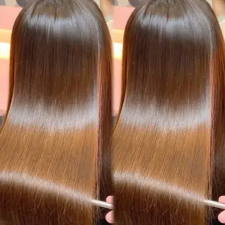 韓国ヘア/美髪矯正/ Haruna🦋のヘアスタイル