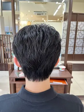 ショート メンズ AROH  men's cut&men's perm 船橋店所属・🧊メンズ特化🧊 高木航希のヘアスタイル