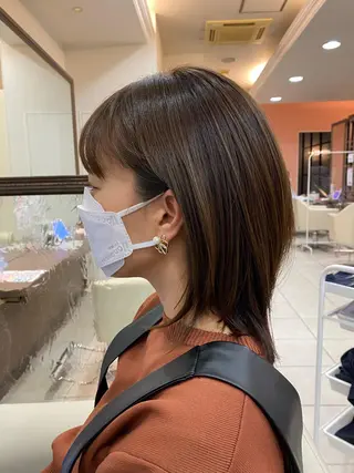 ミディアム カラー 《大人気髪質改善》 プログレス国分寺店のヘアスタイル