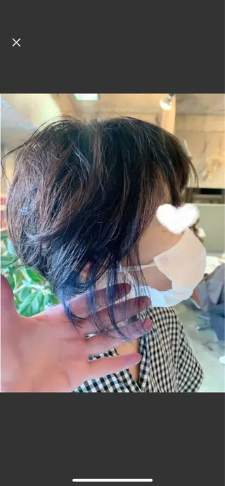 ショート ⭐️似合わせ⭐️ ほかぞの　りかのヘアスタイル