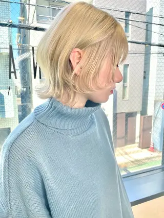 ミディアム カラー 外国人風ヘア スペシャリスト★高沼のヘアスタイル