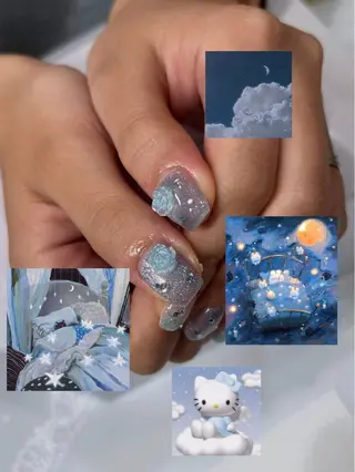 ネイル nakae🐈‍⬛ ／A&A蕨のネイルデザイン