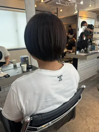 ショート カラー ヘアアレンジ stylist/蛯谷 珠里のヘアスタイル